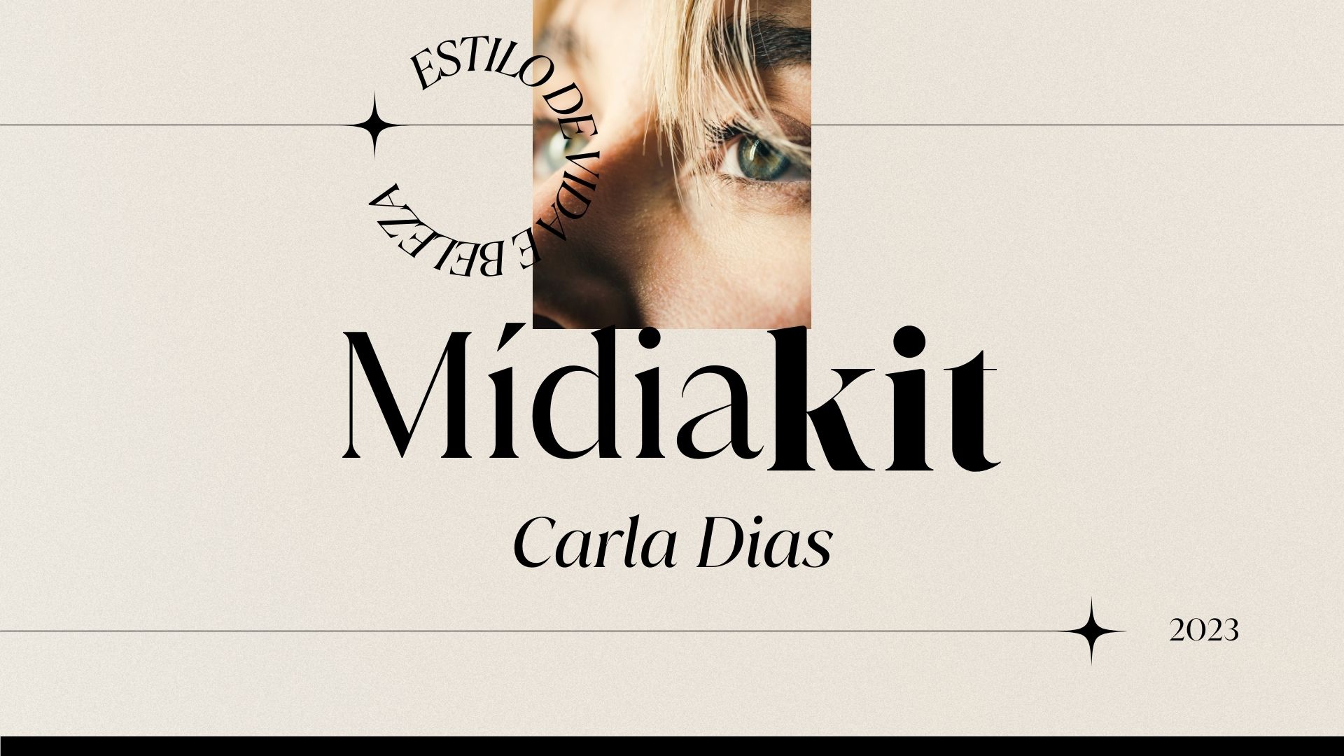 Apresentação sobre publicidade mídia kit elegante em preto e cinza